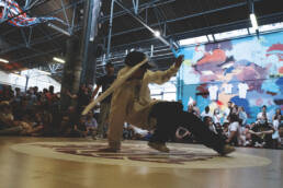 Danseur Breakdance au Pink City World Battle Toulouse